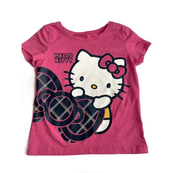 Hello Kitty 365 Garanimals pink t-shirt short sleeve lightweight Size 5. - Picture 1 of 4